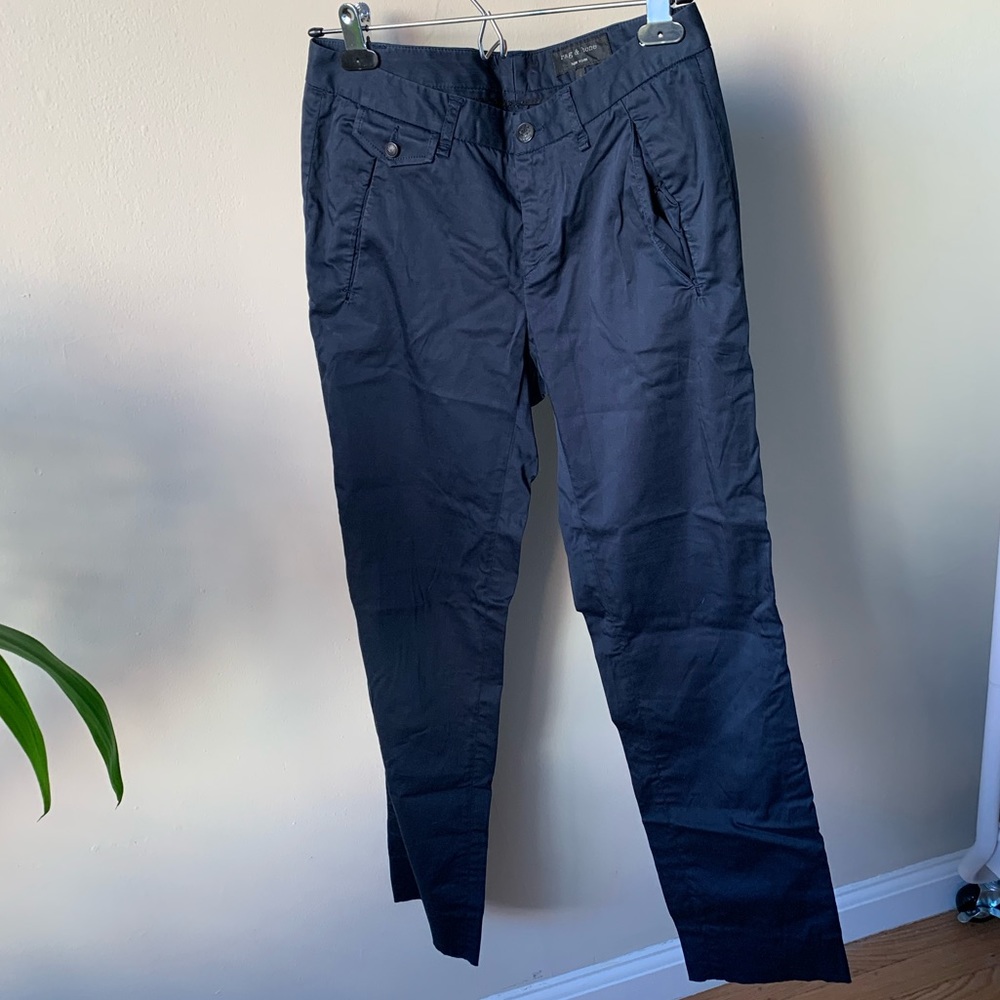 Navy blue pants